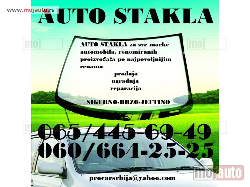 Glavna slika -  AUTO STAKLA - MojAuto