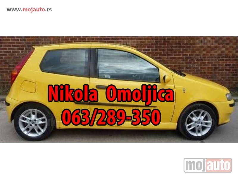 Glavna slika -  FIAT PUNTO 1,2,3 polovni delovi - MojAuto