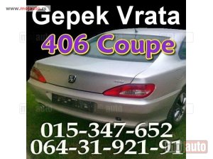 Glavna slika -  406 Coupe Gepek Vrata Peugeot - MojAuto