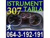 Slika 1 -  307 Instrument Tabla Peugeot - MojAuto