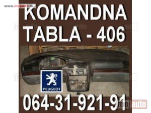 Glavna slika -  406 Komandna Tabla Peugeot - MojAuto