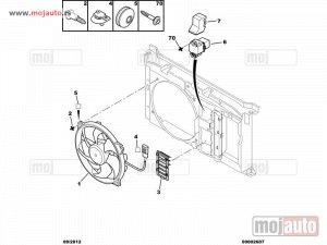 Glavna slika -  Pezo 107 1.4HDI, Reostat Ventilatora Hladnjaka 06-12, NOVO - MojAuto