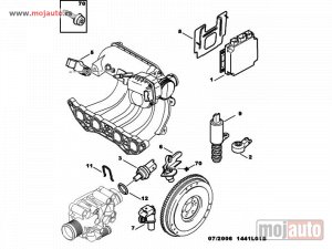 Glavna slika -  Citroen C4 I 1.4B 16V Senzor Bregaste, NOVO - MojAuto