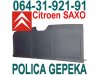 Slika 3 -  Zadnja Polica Gepeka Citroen SAXO - MojAuto