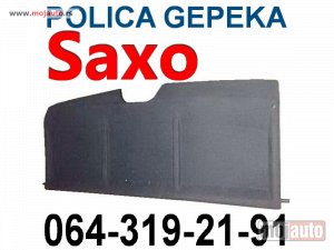 Glavna slika -  Zadnja Polica Gepeka Citroen SAXO - MojAuto