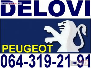 Glavna slika -  Pežo DELOVI 106 205 206 305 306 307 309 405 406 407 505 605 607 806 807 Partner Ranch Expert Boxer Peugeot - MojAuto