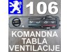 Slika 9 -  Ventilacija KLIMA Grejanje Pežo 106 206 306 307 405 406 807 Peugeot - MojAuto