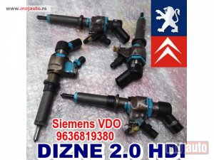 Glavna slika -  DIZNE 2.0 HDI Siemens VDO 9636819380 Pežo Peugeot Citroen - MojAuto