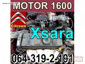 Glavna slika -  MOTOR 1,6 Citroen Xsara 1600 , 65kw - MojAuto