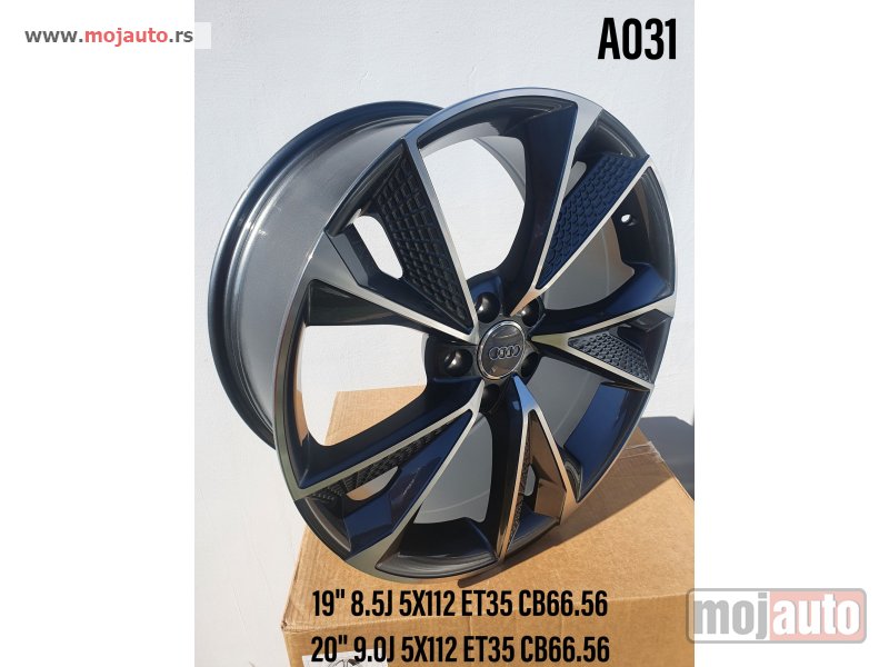 Glavna slika -  20 audi alufelne 5x112/9jota/et35/cb 66,6.  model broj:a031. - MojAuto