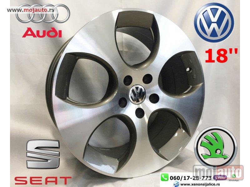 Glavna slika -  ALUMINIJUMSKE FELNE VW,AUDI,SEAT,SKODA PROGRAM 18“ - MojAuto