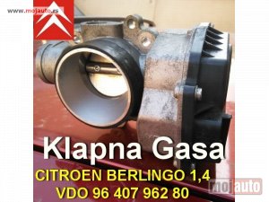 Glavna slika -  KLAPNA LEPTIR GASA CITROEN C3 Berlingo C2 C4 Nemo C5 Picasso - MojAuto