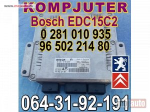 Glavna slika -  KOMPJUTER Bosch EDC15C2 Pežo Peugeot Citroen 0 281 010 935 - MojAuto