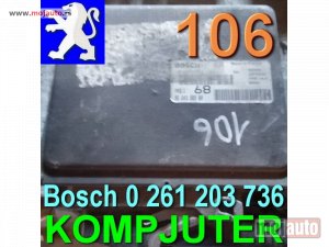 Glavna slika -  KOMPJUTER Bosch Pežo 106 Peugeot 0 261 203 736 - MojAuto