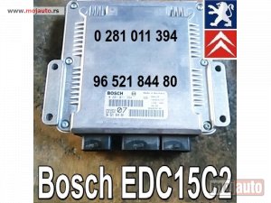 Glavna slika -  KOMPJUTER Bosch EDC15C2 Pežo Peugeot Citroen 0 281 011 394 - MojAuto