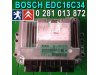 Slika 1 -  KOMPJUTER Bosch EDC16C34 Pežo Peugeot Citroen 0 281 013 872 - MojAuto