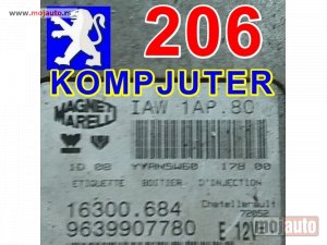 Glavna slika -  KOMPJUTER Magneti Marelli IAW 1AP,80 Pežo 206 Peugeot , 9639907780 - MojAuto