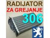 Slika 2 -  HLADNJAK Radijator za grejanje Peugeot 306 106 Partner 405 - MojAuto