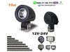 Slika 1 -  LED FAR 5,5CM 10W RADNI FAR WORKING LIGHT RADNO SVETLO DZIP KVAD PROGRAM - MojAuto