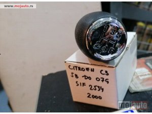Glavna slika -  Citroen C3 tipska ručica menjača sa 5b. Cena:2000 rsd. - MojAuto
