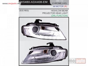 Glavna slika -  Devil Eye farovi AUDI A4 Hrom 08-12 LED TUBE !!! - MojAuto