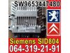 Slika 1 -  KOMPJUTER Siemens SID804 Pežo Peugeot Citroen SW9653447480 - MojAuto