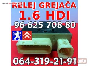 Glavna slika -  RELEJ 96 625 708 80 GREJAČA 1.6 HDI Pežo 5008 Peugeot Citroen - MojAuto