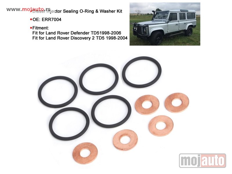 Glavna slika -  Podloske dizni za Land Rover Defender i Discovery 2.5 TD5 - set - MojAuto