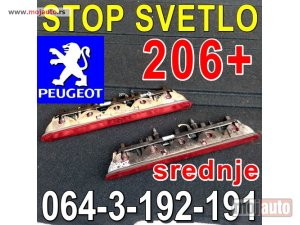 Glavna slika -  STOP SVETLO srednje treće Pežo 206 + Peugeot 2011. - MojAuto