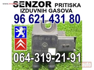 Glavna slika -  SENZOR 96 621 431 80 PRITISKA IZDUVNIH GASOVA Pežo Peugeot Citroen - MojAuto