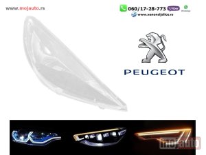 NOVI: delovi  Staklo fara staklo za far peugeot 208 12-19