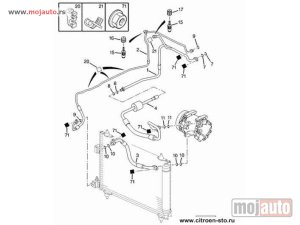 Glavna slika -  Citroen C5 Cev Klime Donje 04-08,NOVO - MojAuto