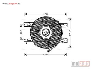 Glavna slika -  Ventilator klime komplet - MojAuto