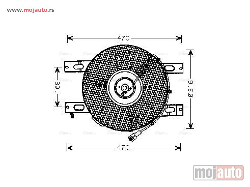 Glavna slika -  Ventilator klime komplet - MojAuto