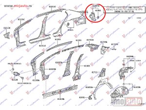 Glavna slika -  Nosac stop lampe - MojAuto