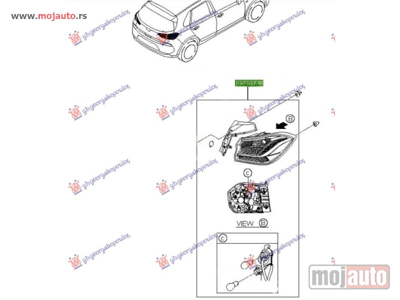 Glavna slika -  Stop svetla i stop lampe - MojAuto