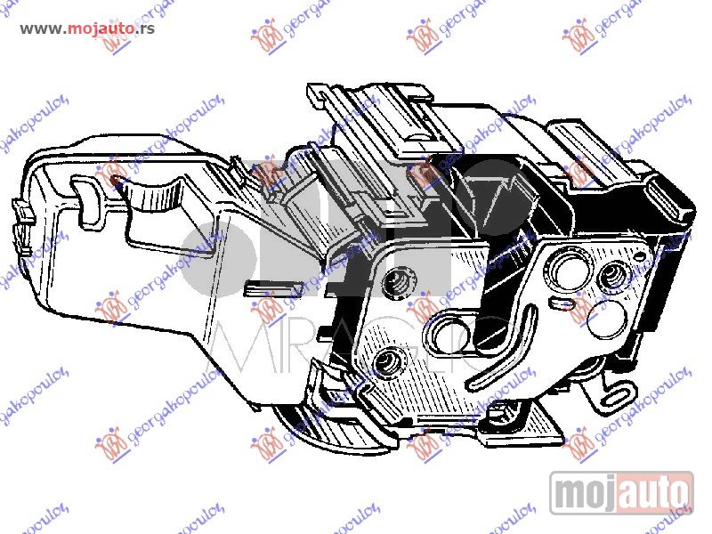 Glavna slika -  Brava prednjih vrata - MojAuto