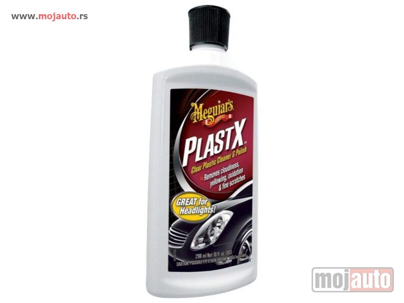 Glavna slika -  Meguiar’s PlastX Clear Plastic Cleaner and Polish 296ml - MojAuto