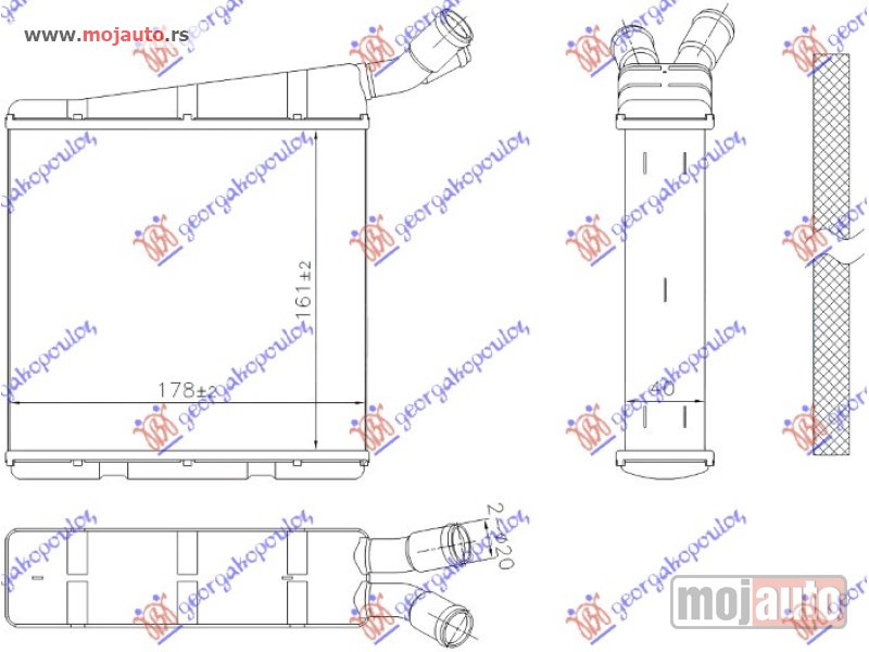 Glavna slika -  Hladnjak vode motora - MojAuto