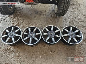 Glavna slika -  AluFelne 18Coli 4x100 Fiat Grande Punto Opel Mini kao nove - MojAuto