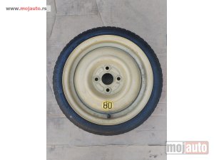 Glavna slika -  41. Rezervni tocak, 14-ica copavac za opel, citroen, mazda, tojota, suzuki, …, 4x100, 4J, c.rupa 54,1 - MojAuto