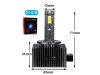 Slika 14 -  Led D1S canbus zamena za xenon sijalice 90W 12V 24v 30000lm - MojAuto