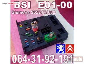 Glavna slika -  BSI E01-00 Siemens 9652474680 Pežo Citroen Peugeot - MojAuto