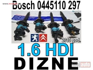 Glavna slika -  DIZNE 1,6 HDI Bosch 0445110 297 Pežo Citroen Peugeot - MojAuto