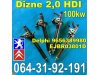 Slika 1 -  Dizne 2,0 HDI Delphi 9656389980 Pežo EJBR03801D Peugeot Citroen - MojAuto