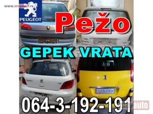 Glavna slika -  GEPEK VRATA Pežo 607 407 206 306 307 405 406 807 Peugeot - MojAuto