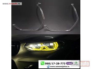 Glavna slika -  Led dnevno svetlo fabricki model u faru led prstenovi bmw m2 18-22 - MojAuto