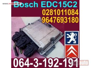 Glavna slika -  KOMPJUTER 2,0 HDI 0281011084 Bosch EDC15C2 Pežo Peugeot Citroen 9647693180 - MojAuto