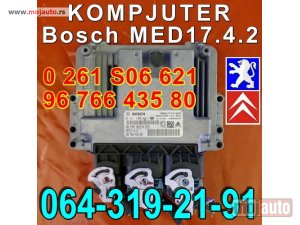 Glavna slika -  KOMPJUTER MED17.4.2 Bosch 0261S06621 Peugeot 9676643580  Citroen Pežo - MojAuto