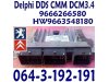 Slika 1 -  KOMPJUTER 9666266580 Delphi DDS CMM DCM3.4 CEMO Pežo Peugeot Citroen HW9663548180 - MojAuto